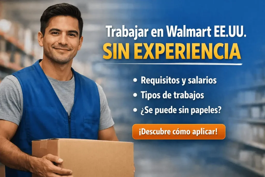 Trabajar en Walmart EE.UU. sin experiencia: guía completa para latinos